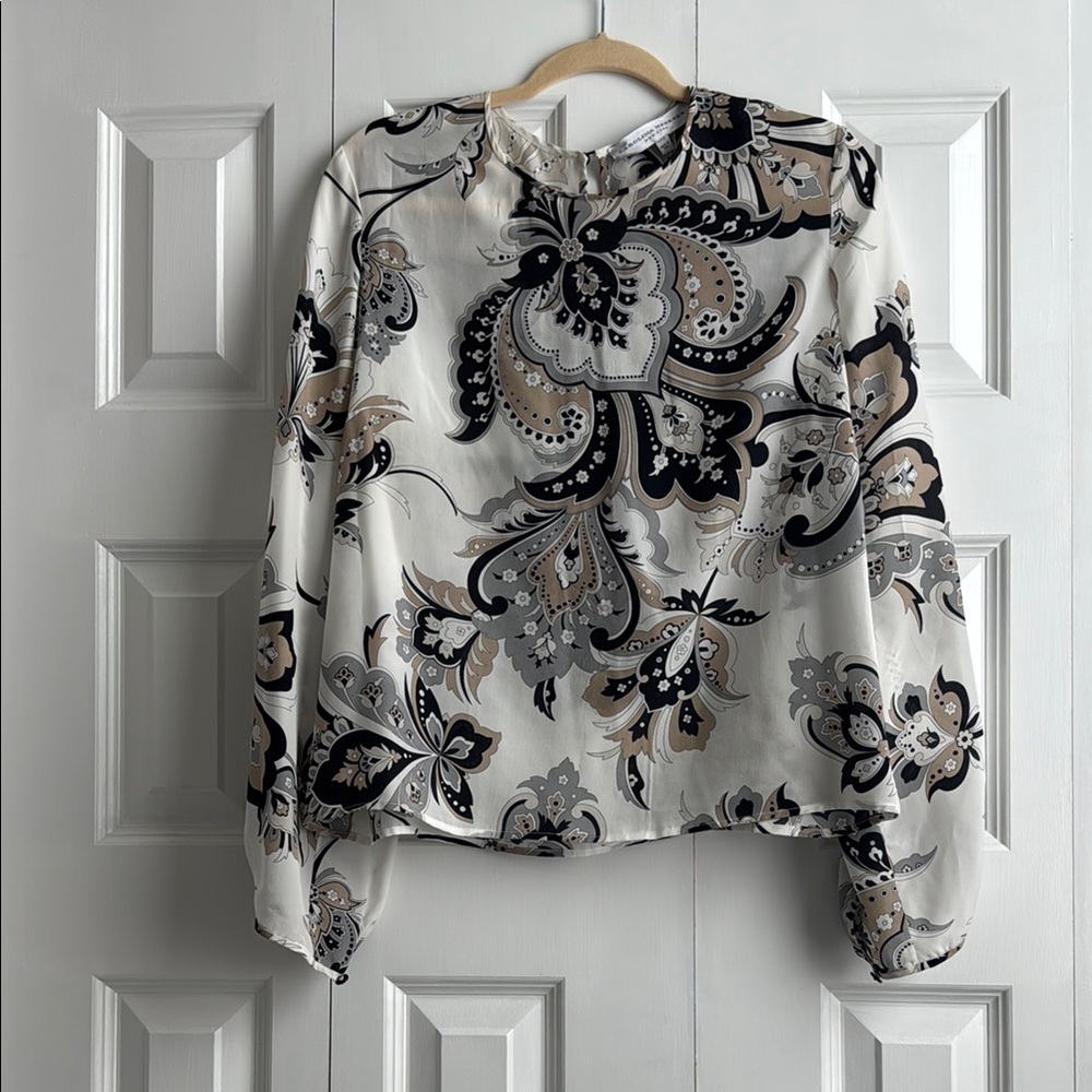 Carolina Herrera Silk Blouse